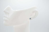 Kolczyki sztyft opal australijski dublet srebro 925 - 10