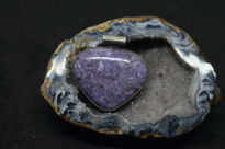 Zawieszka Wisiorek Czaroit Srebro 925 - 6