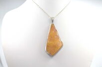 Zawieszka Wisior Naturalny Bursztyn Bałtycki Srebro 925 - 7