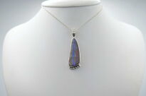 Zawieszka Wisiorek Opal Australia Boulder Srebro 925 - 7