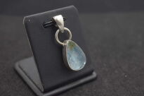 Zawieszka Surowy Niepolerowany Akwamaryn Srebro 925 - 7