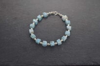 Bransoleta Larimar Naturalny Srebro 925 - 8