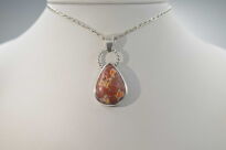 Wisiorek Zawieszka Opal Meksyk Cantera Srebro 925 Piękny Okaz - 13