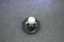 Pierścionek Perła r.9 Srebro 925 Rękodzieło - 5