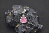 Zawieszka Turmalin Arbuzowy Srebro 925 - 15