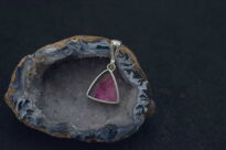 Zawieszka Turmalin Arbuzowy Srebro 925 - 9