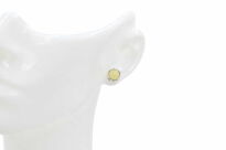 Kolczyki z bursztynem bałtyckim sztyfty srebrne 925 - 4