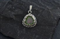 Zawieszka Turmalin Arbuzowy, Srebro 925 - 3