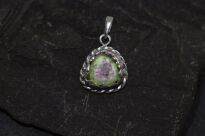 Zawieszka Turmalin Arbuzowy, Srebro 925 - 5