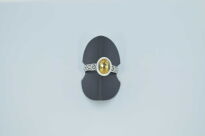 Srebrny pierścionek z cytrynem – rozmiar 13 Srebro 925 - 6