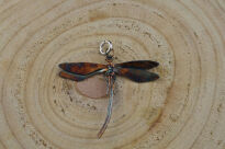 Zawieszka Ważka Czerwona Srebro 925 - 10