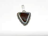 Wisiorek Opal Australia Boulder Srebro 925 - 2