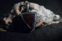 Wisiorek Opal Australia Boulder Srebro 925 - 3