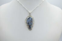 Wisior Srebrny zPietersytem – Ręcznie Robiony Srebro 925 - 7