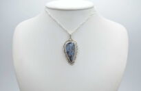 Wisior Srebrny zPietersytem – Ręcznie Robiony Srebro 925 - 9