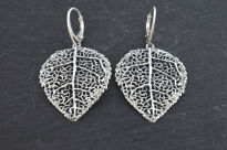 Kolczyki Liście Srebro 925 - 5