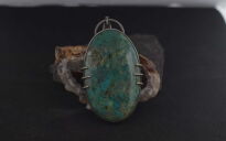 Zawieszka Wisior Chryzokola Srebro 925 - 5