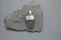 Mołdawit, Wełdawit wisiorek srebrny z naturalny kryształ srebro 925 - 3