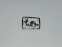 Broszka Domek na Wsi Srebro 925 - 3