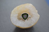 Pierścionek Turmalin Arbuzowy r.15 Srebro 925 - 11