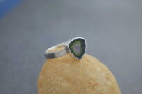 Pierścionek Turmalin Arbuzowy r.15 Srebro 925 - 3