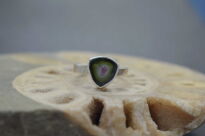 Pierścionek Turmalin Arbuzowy r.15 Srebro 925 - 4