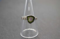 Pierścionek Turmalin Arbuzowy r.15 Srebro 925 - 6