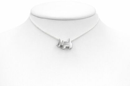 Srebrna zawieszka Piesek Terrier 925