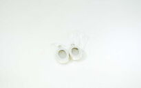 Kamień Księżycowy Kolczyki Wiszące Srebro 925 - 13