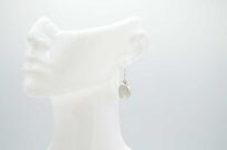 Kamień Księżycowy Kolczyki Wiszące Srebro 925 - 2