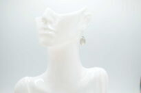 Kamień Księżycowy Kolczyki Wiszące Srebro 925 - 9