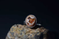 Pierścień Opal Meksyk Cantera r.16 Srebro 925 - 10