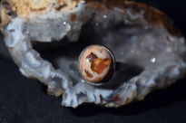 Pierścień Opal Meksyk Cantera r.16 Srebro 925 - 3