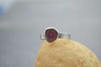 Pierścionek Turmalin Arbuzowy r.16 Srebro 925 - 11
