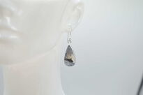 Kolczyki z Agatem dendrytowym Srebro 925 Agat Drzewiasty rękodzieło - 8